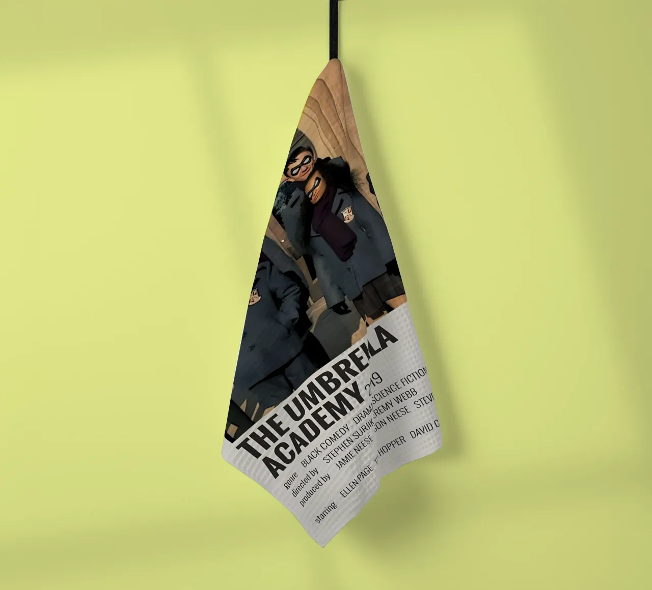 THE UMBRELLA ACADEMY 2019 canovaccio da cucina da MVFminimalist