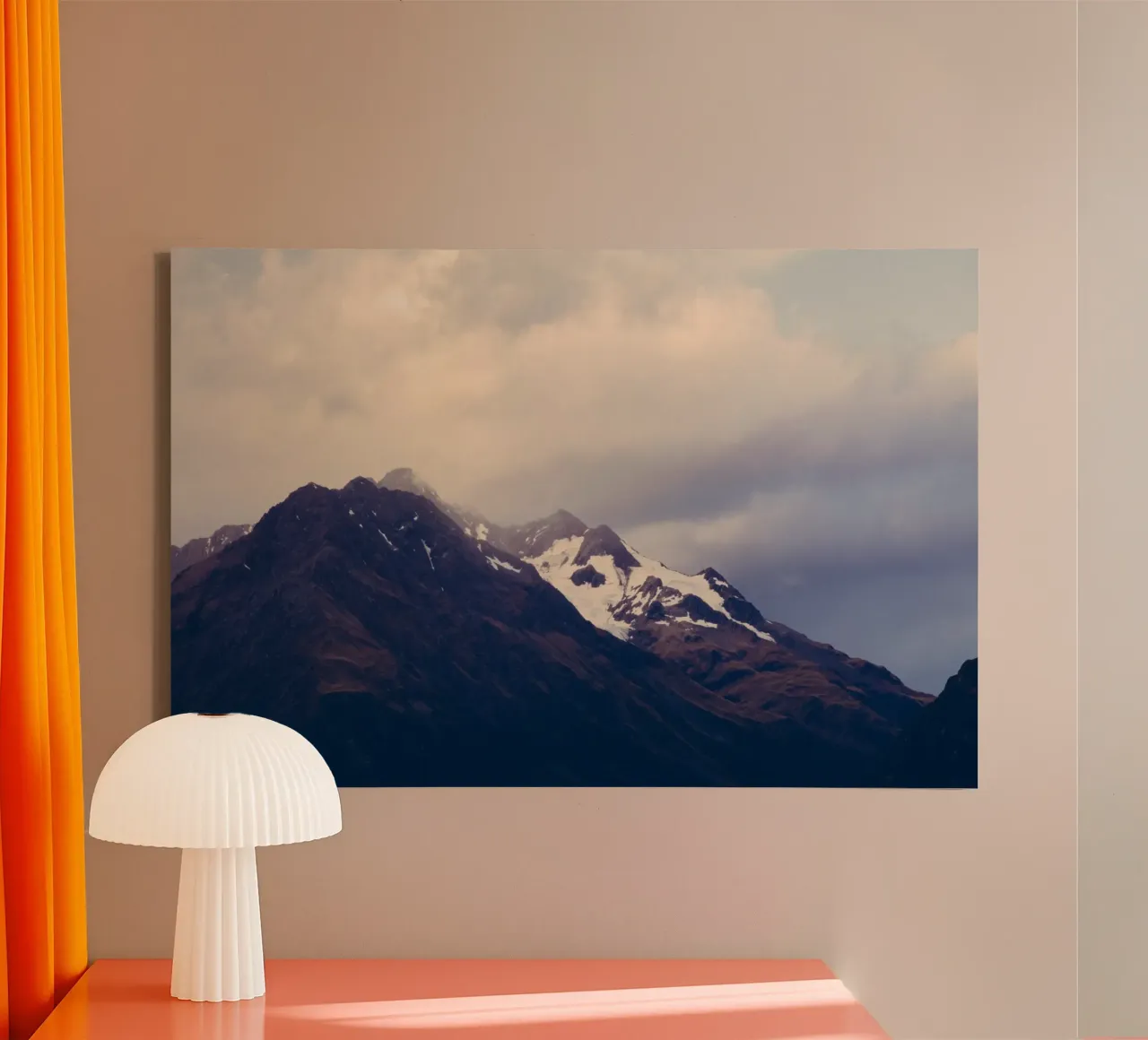 Cime sussurranti tela con Cornice a cassetta da PhotoVibe Decor