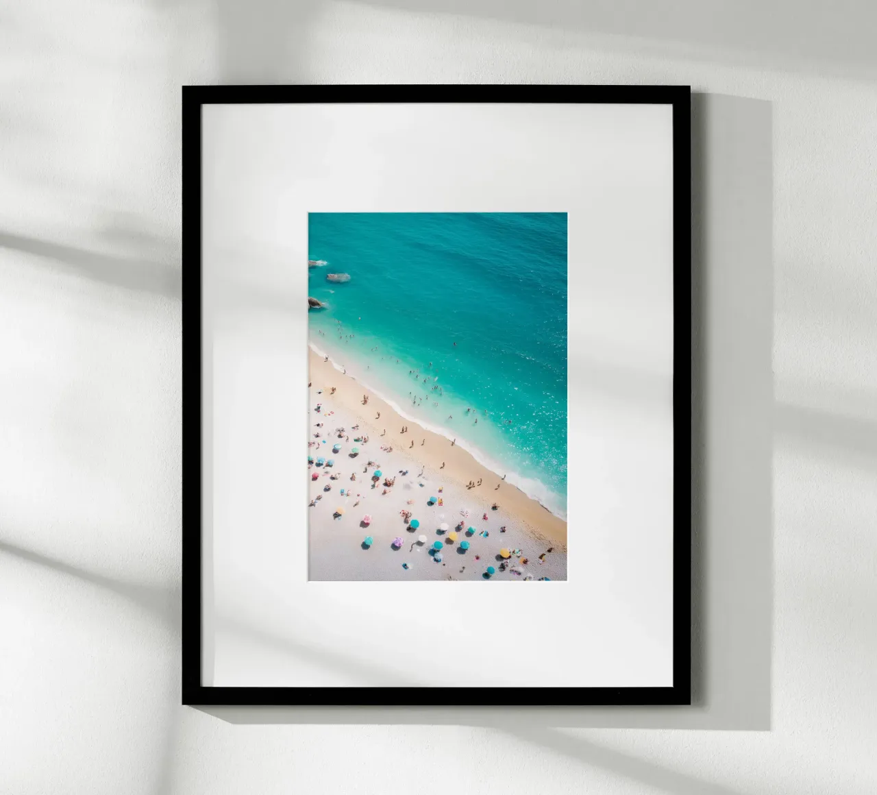 Beach Aesthetic Photography – Aerial View hahnemühle by Nadjaa