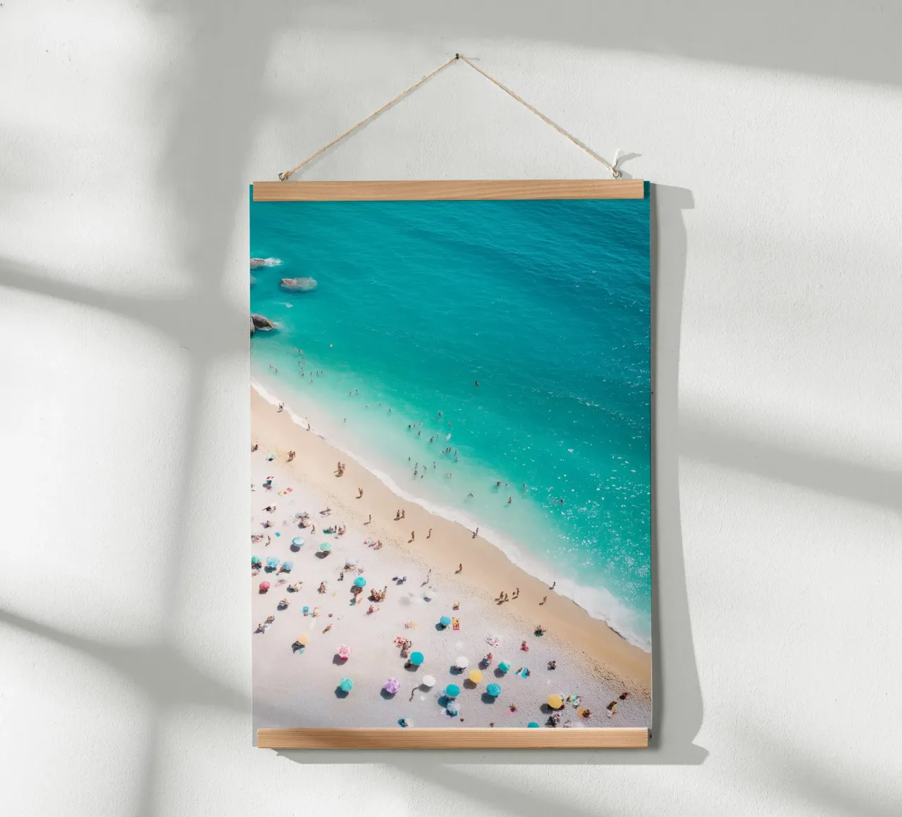 Beach Aesthetic Photography – Aerial View hahnemühle by Nadjaa