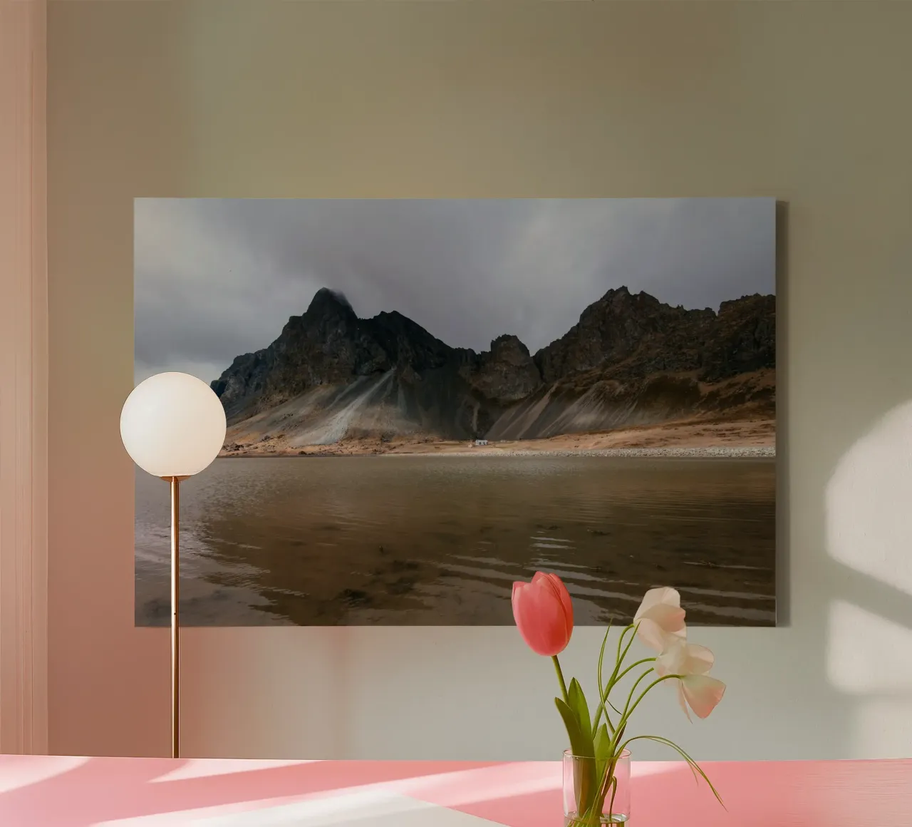 Cime sussurranti tela con Cornice a cassetta da PhotoVibe Decor