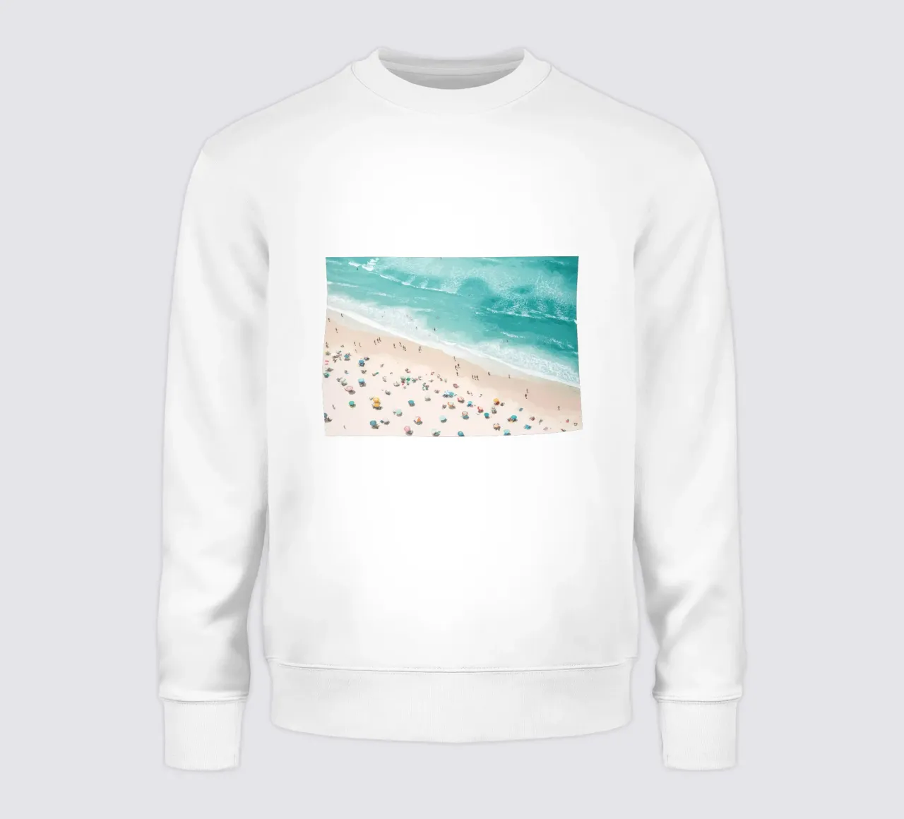 Pastel Beach Day felpa da Nadjaa