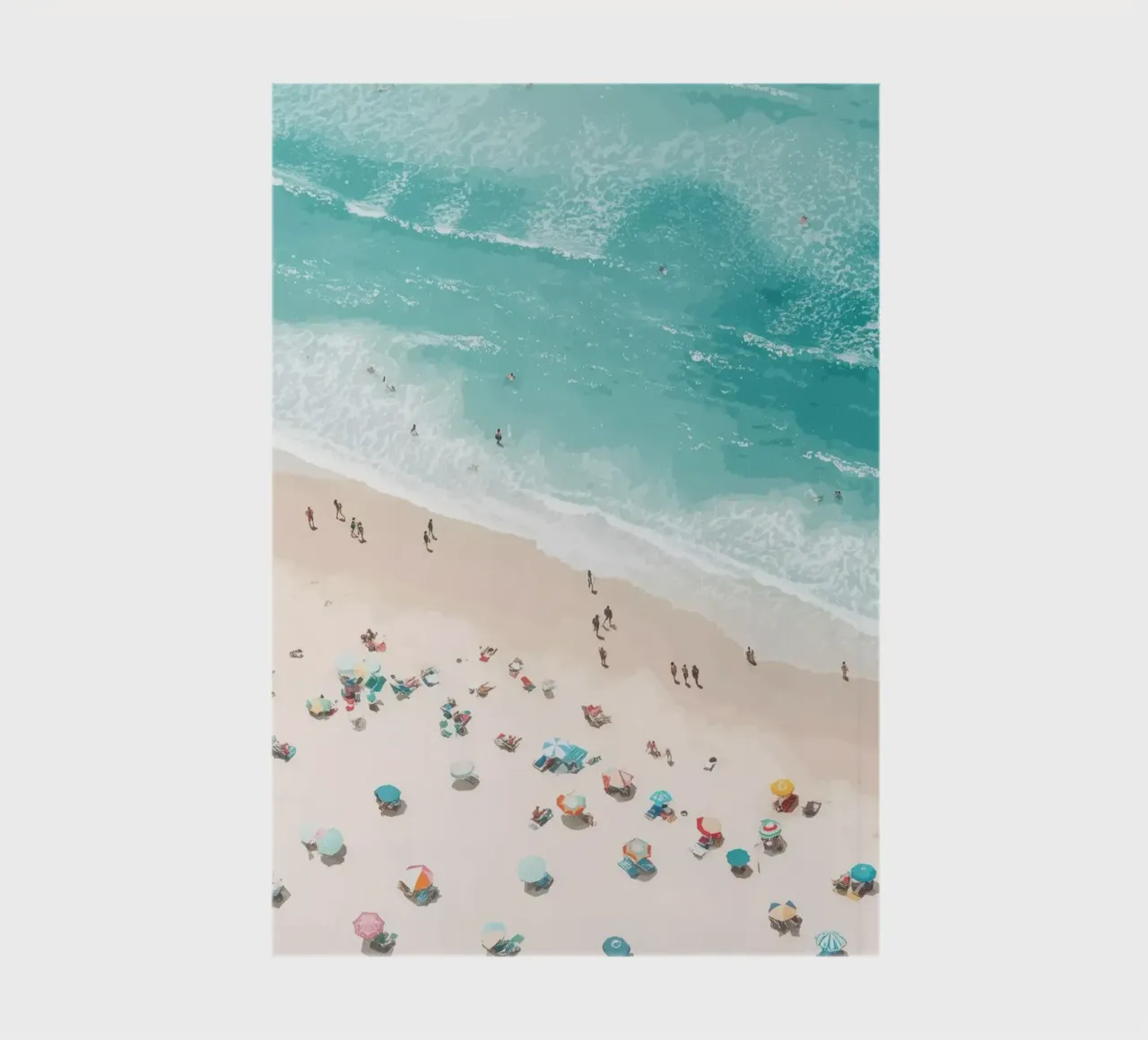 Pastel Beach Day notebook by Nadjaa