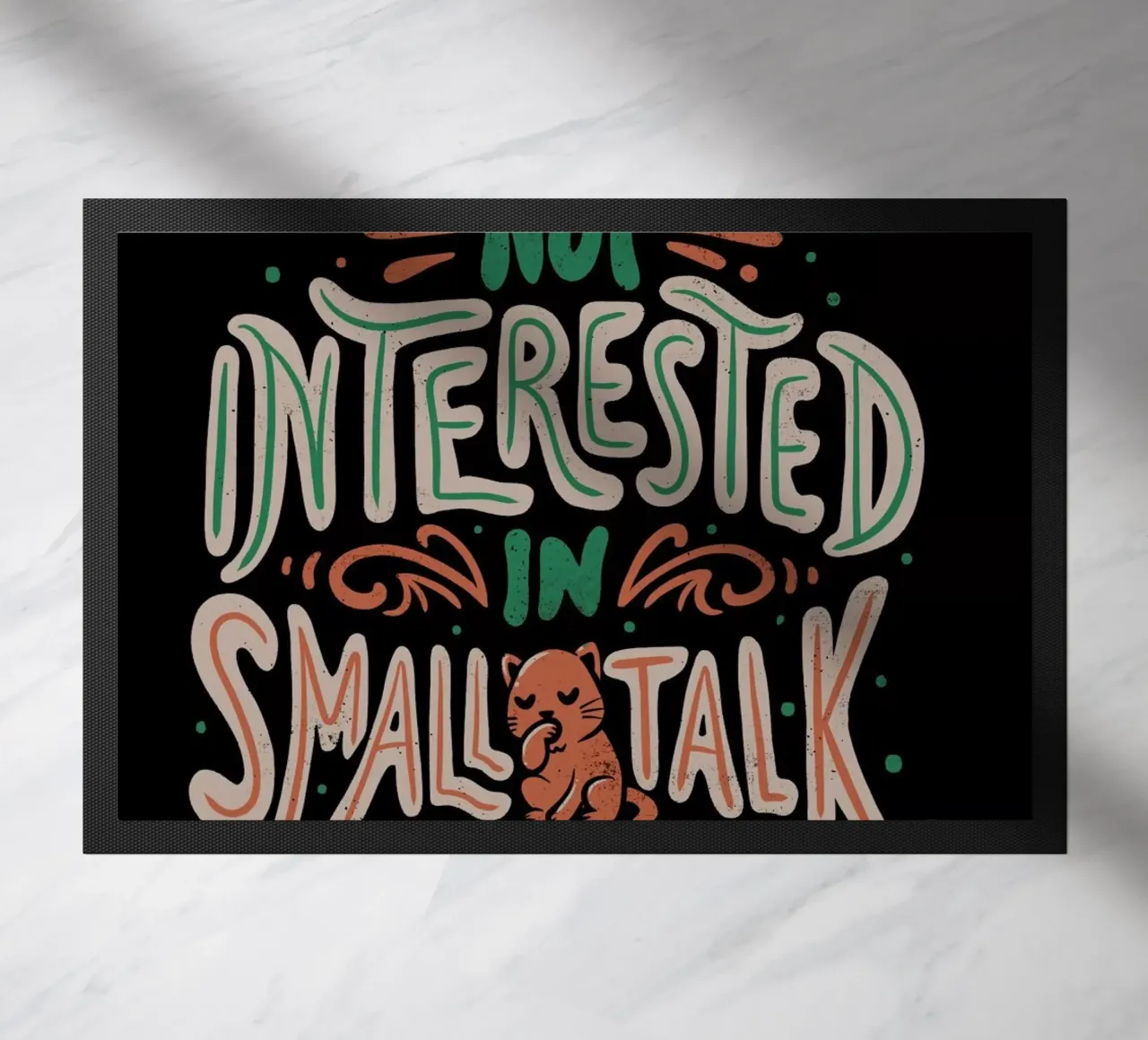 Not Interested In Small Talk zerbino da Tobe Fonseca
