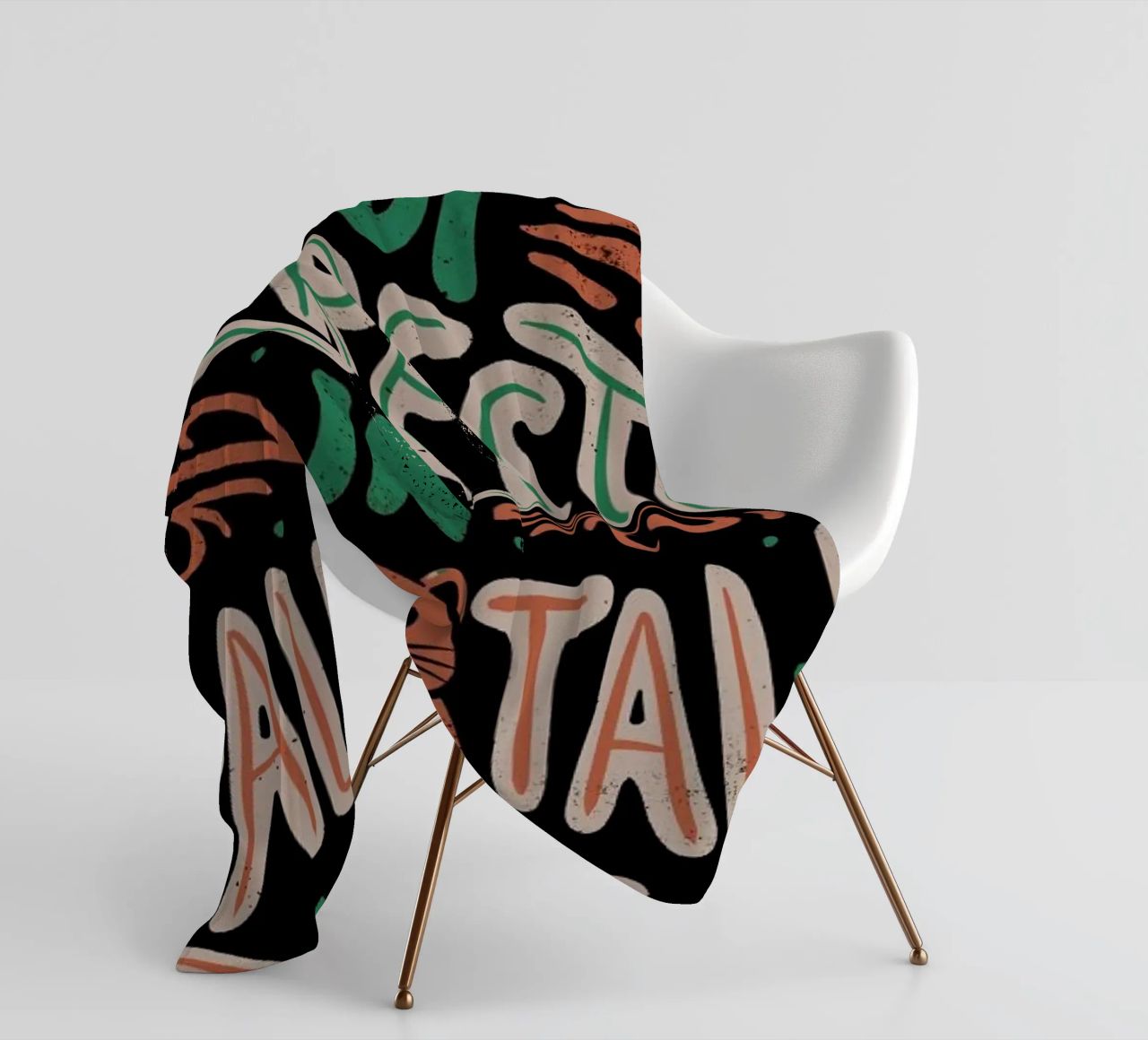 Not Interested In Small Talk coperta in pile da Tobe Fonseca