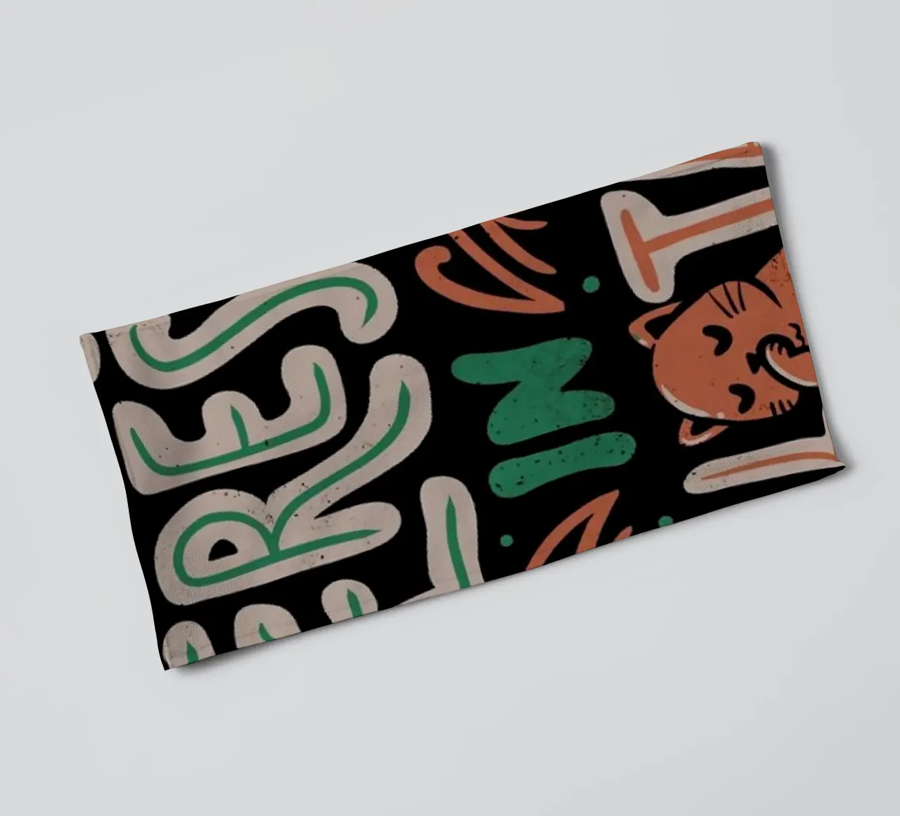 Not Interested In Small Talk asciugamano da bagno da Tobe Fonseca