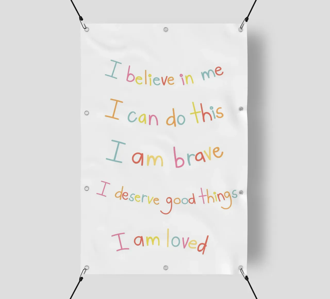 I am loved telo in pvc da AESTHETIC VIBES by Isabel
