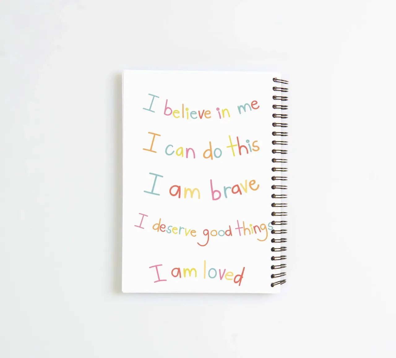 I am loved spiral notebook by AESTHETIC VIBES by Isabel