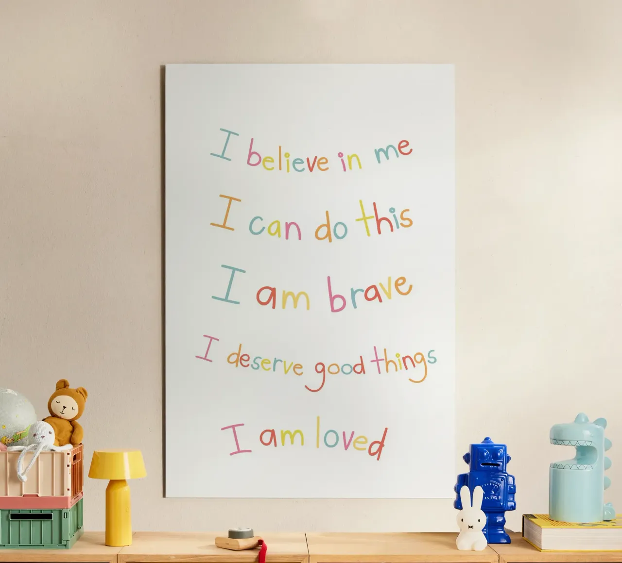 I am loved alluminio dibond da AESTHETIC VIBES by Isabel