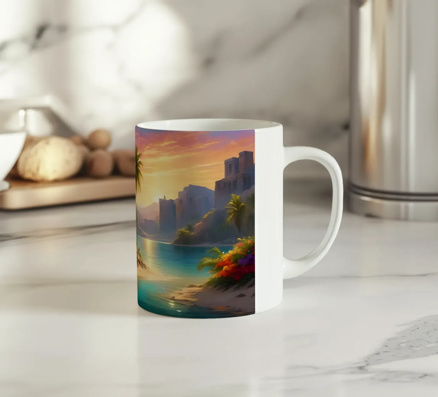 Oasis keramische mok van Wild Beauty