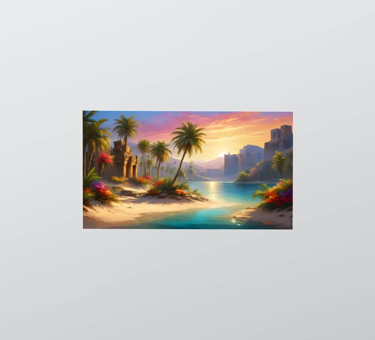 Oasis sticker by Wild Beauty