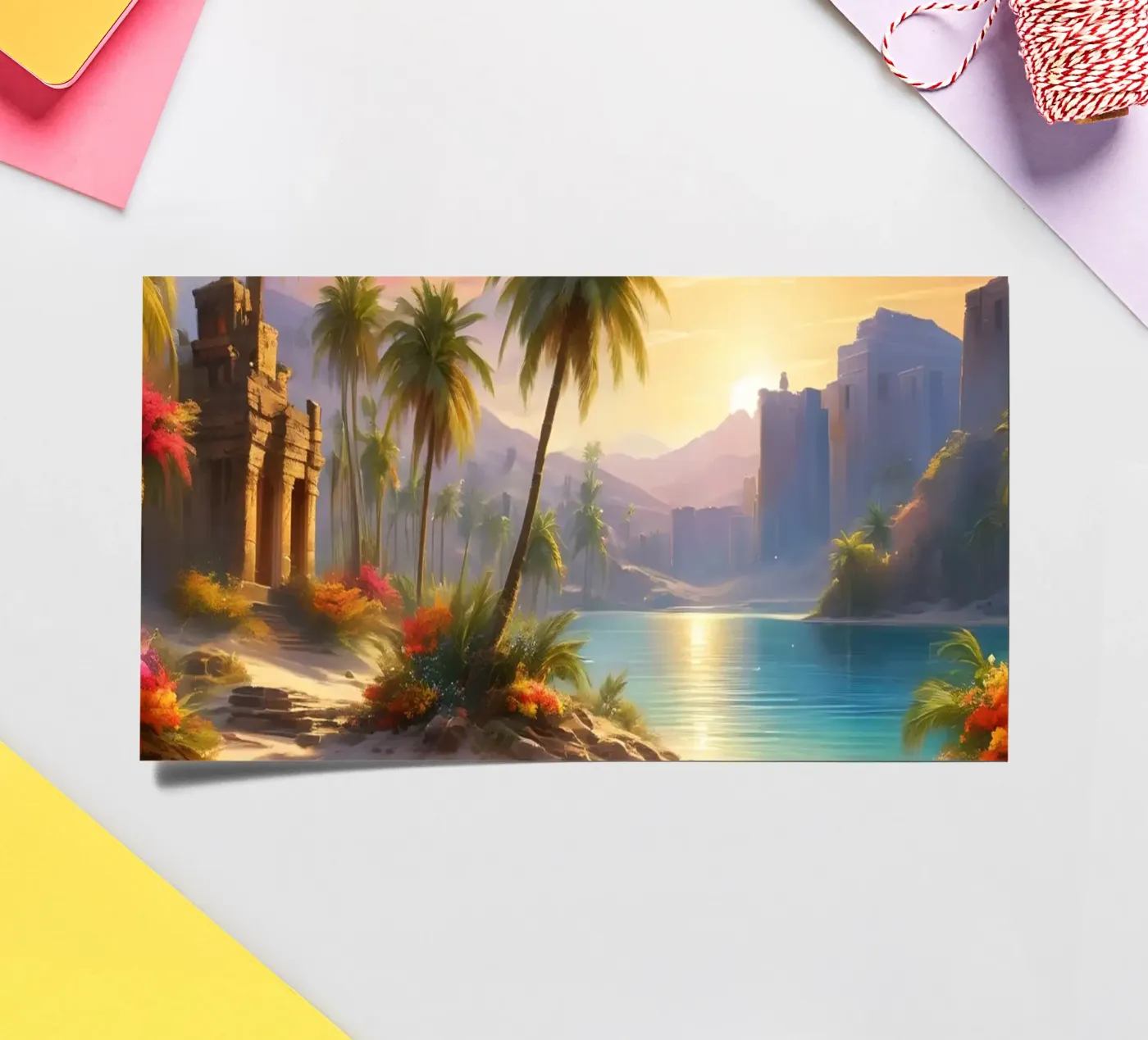 Oasis stickervel van Wild Beauty