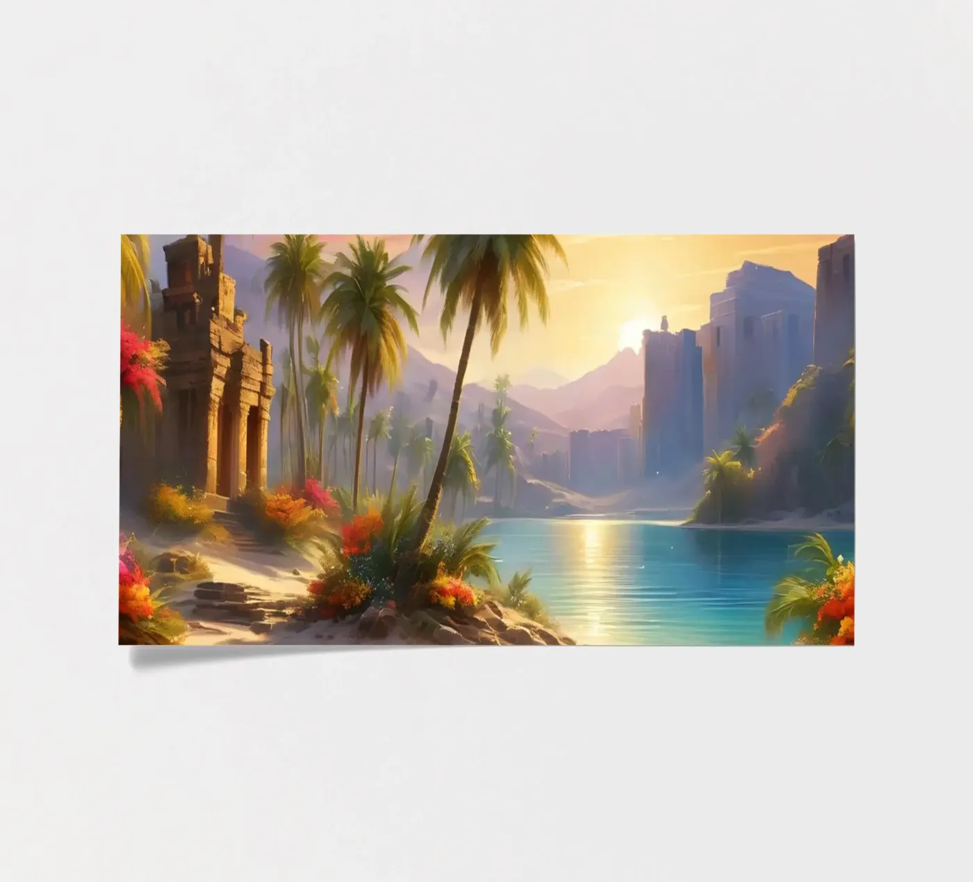 Oasis stickervel van Wild Beauty