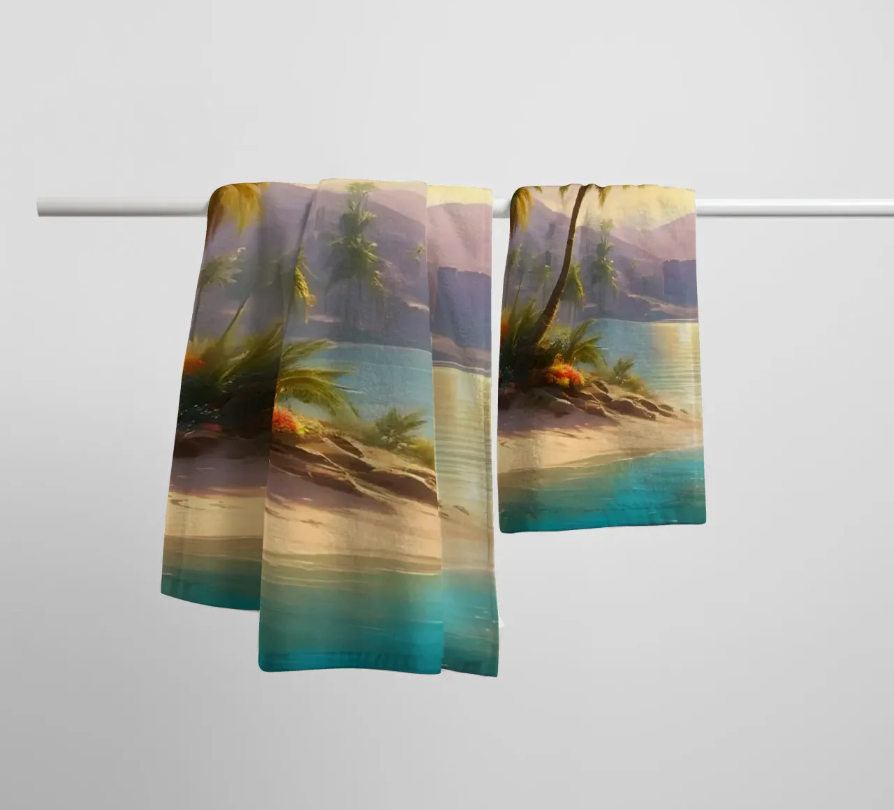 Oasis badhanddoek van Wild Beauty