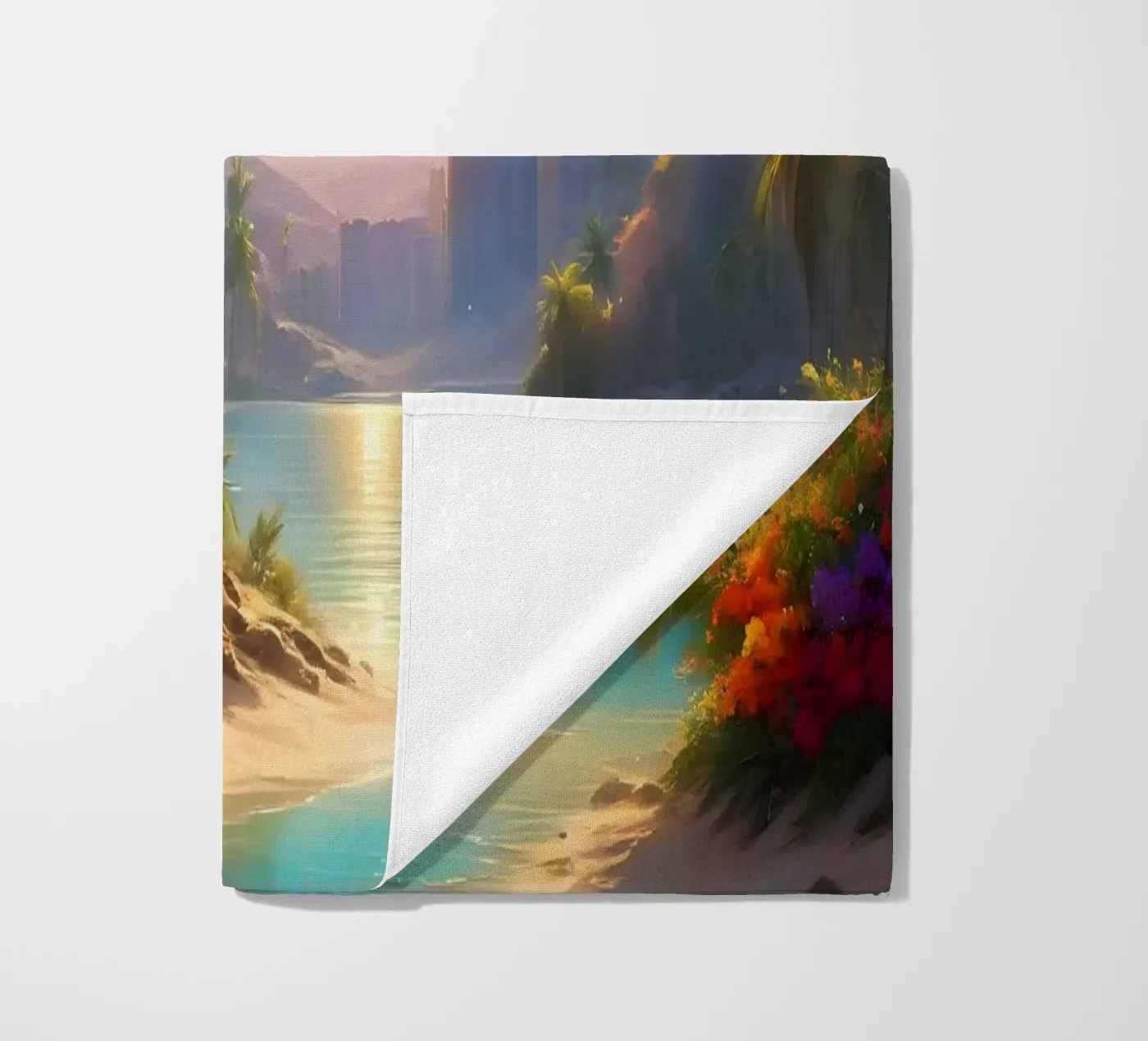 Oasis strandhanddoek van Wild Beauty