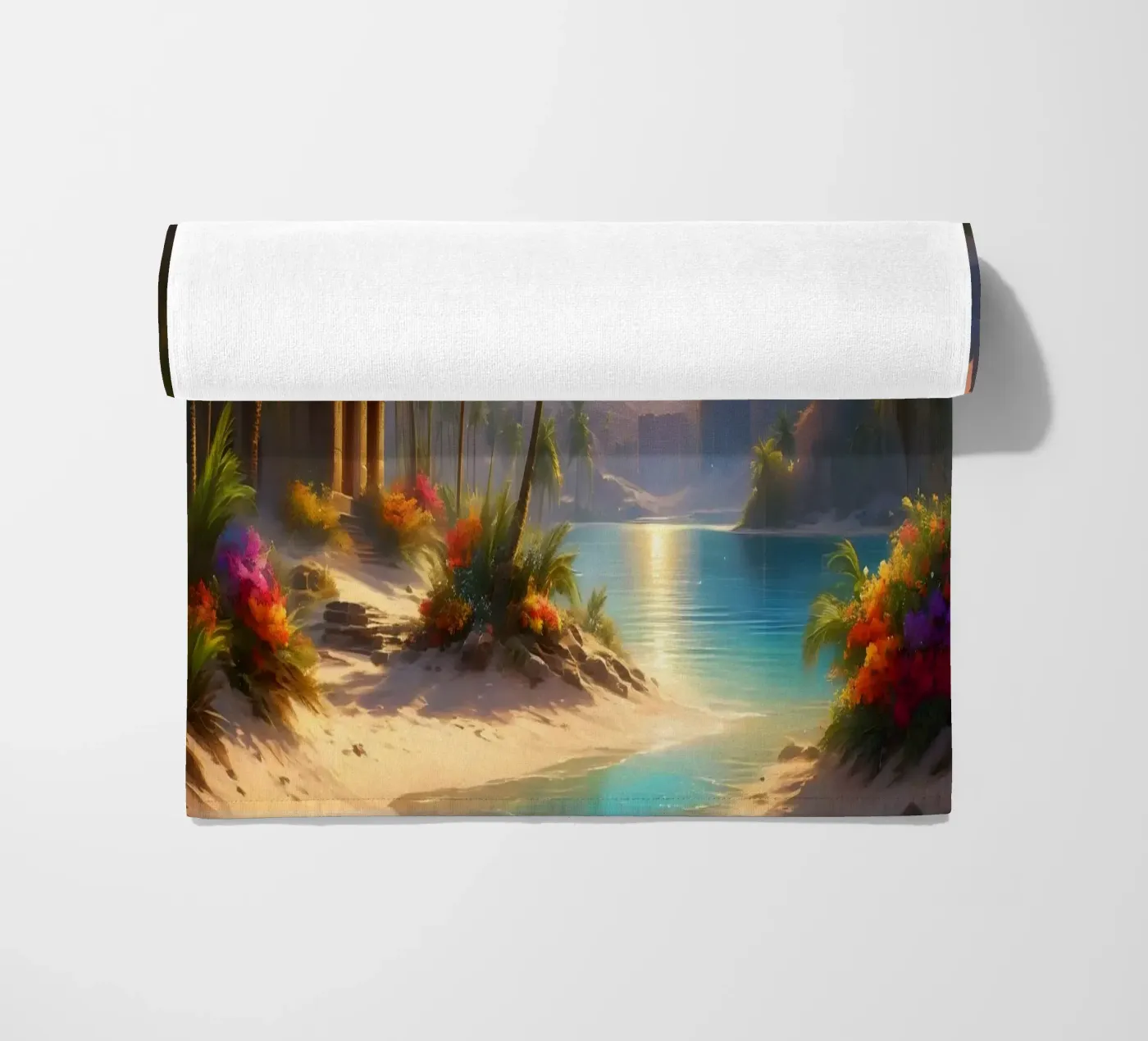 Oasis strandhanddoek van Wild Beauty