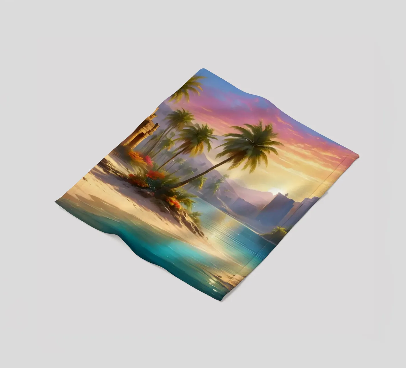 Oasis plaid polaire de Wild Beauty