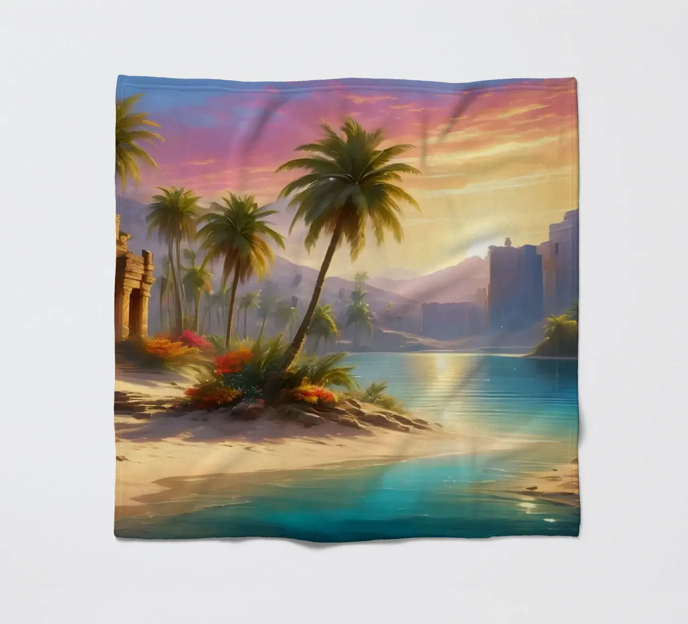 Oasis plaid polaire de Wild Beauty