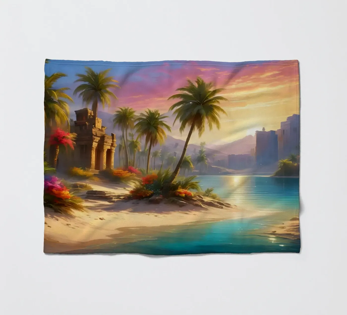 Oasis plaid polaire de Wild Beauty