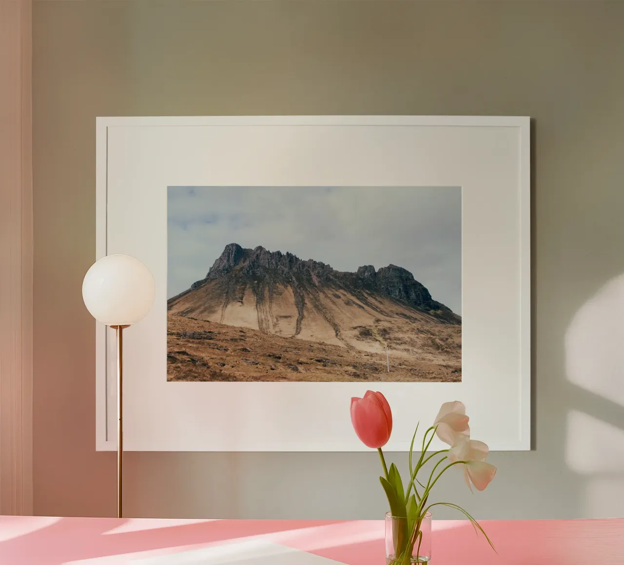 Whispering Peaks, Scozia poster da PhotoVibe Decor
