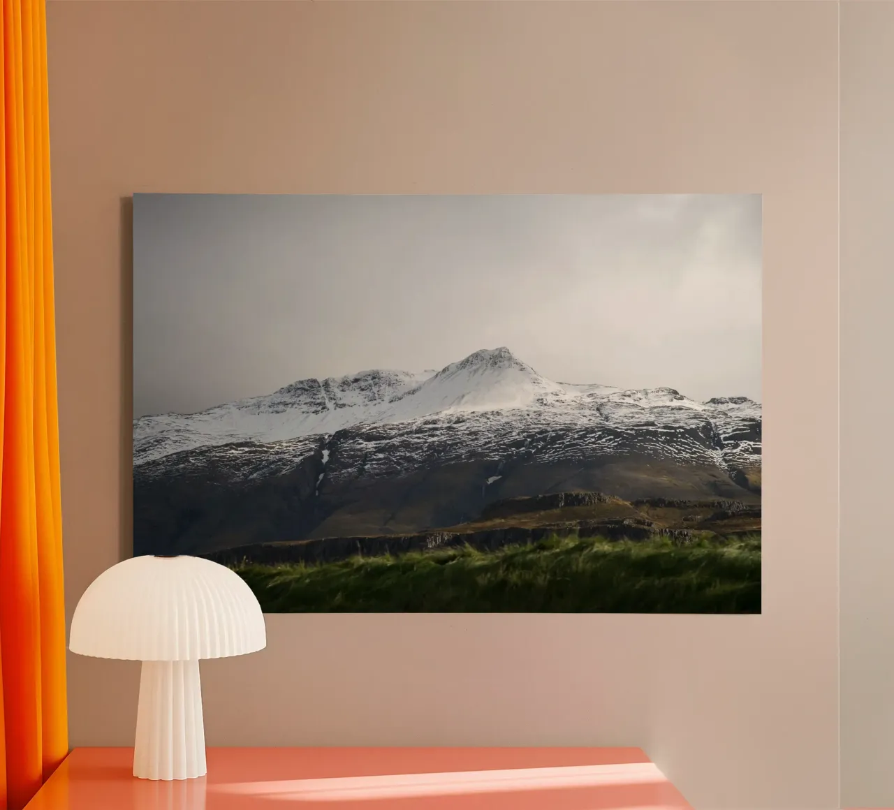 Cime sussurranti tela con Cornice a cassetta da PhotoVibe Decor