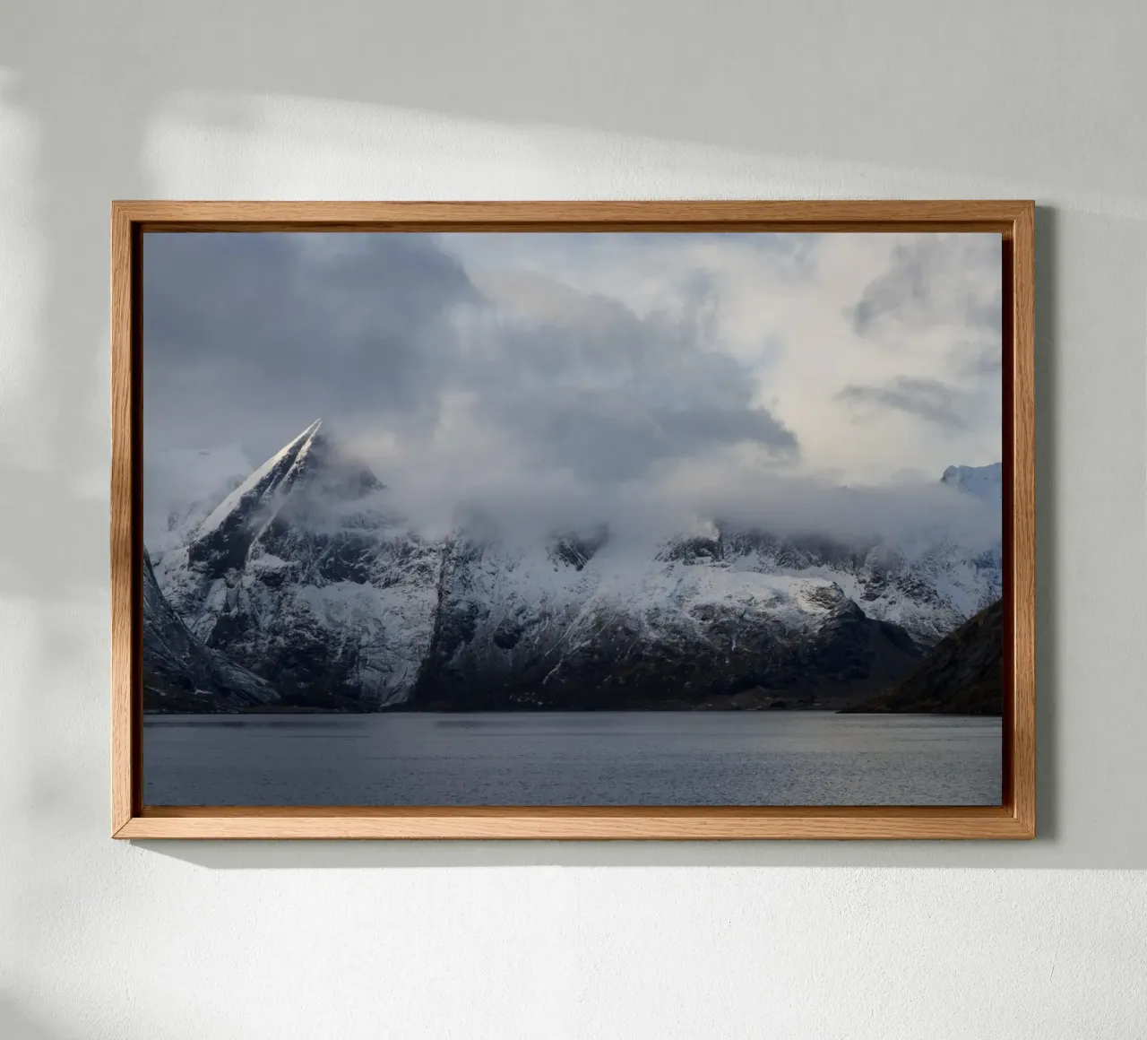 Cime sussurranti tela con Cornice a cassetta da PhotoVibe Decor