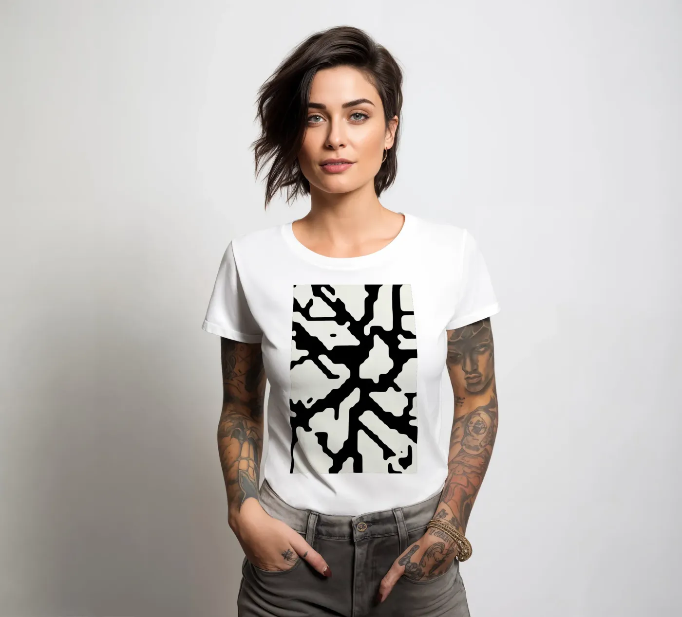 Qt Code t-shirt da donna da Jack Webster