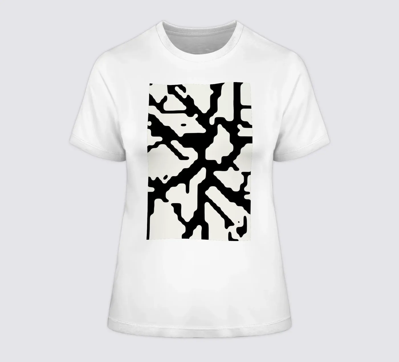 Qt Code dames t-shirt getailleerd van Jack Webster