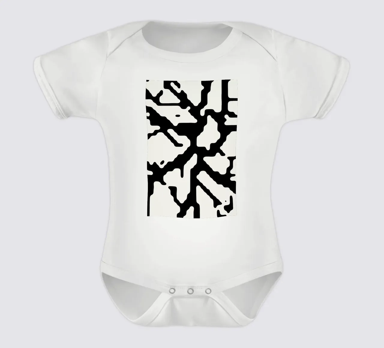 Qt Code body neonato maniche corte da Jack Webster