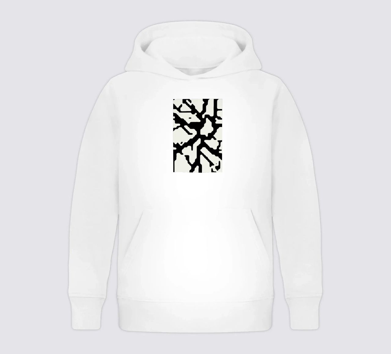 Qt Code felpa bambino con cappuccio da Jack Webster
