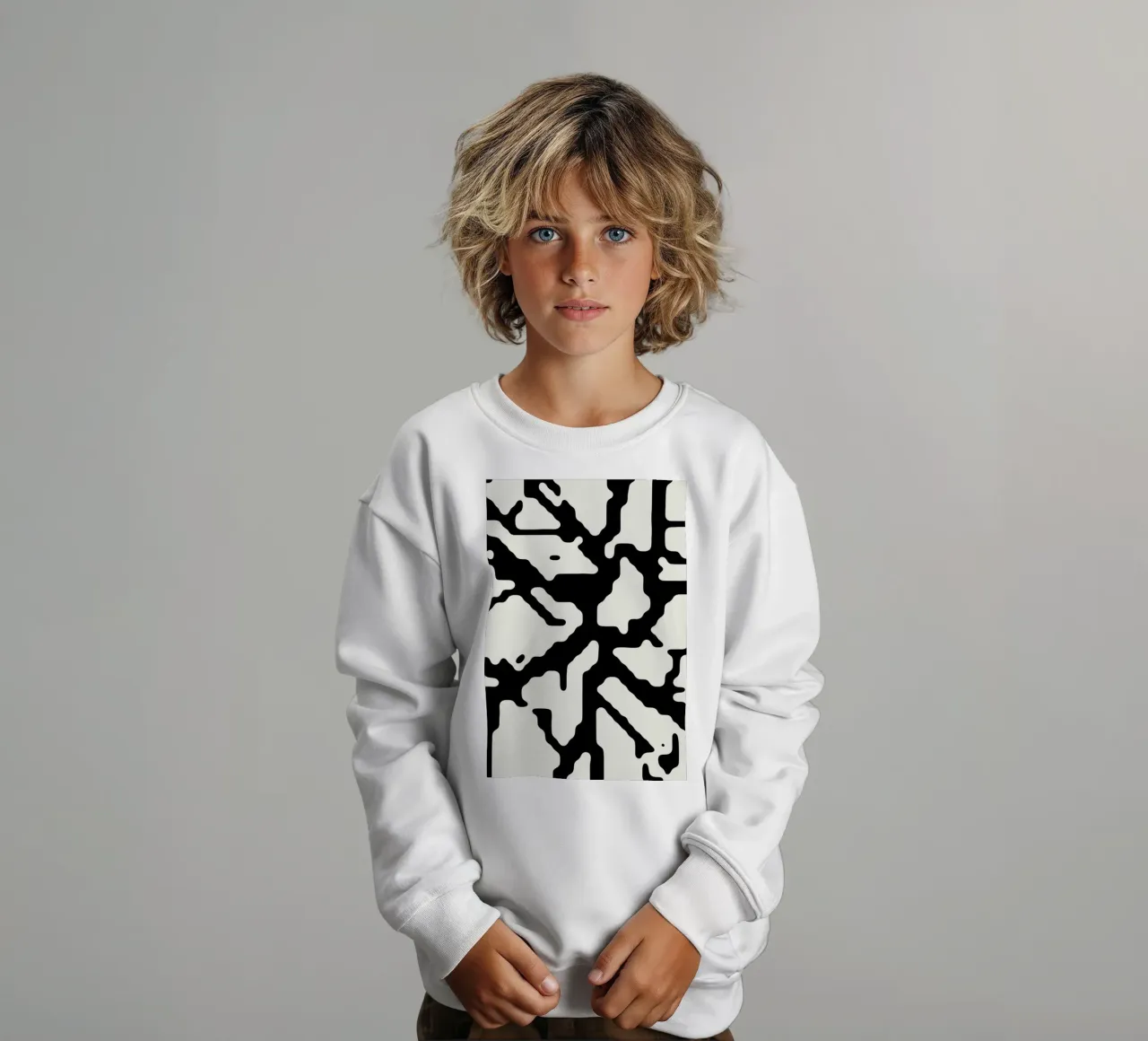 Qt Code sudadera para niño de Jack Webster