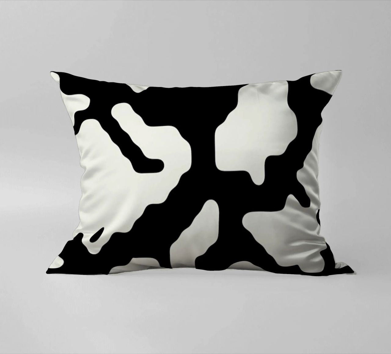 Qt Code decorative cushion by Jack Webster