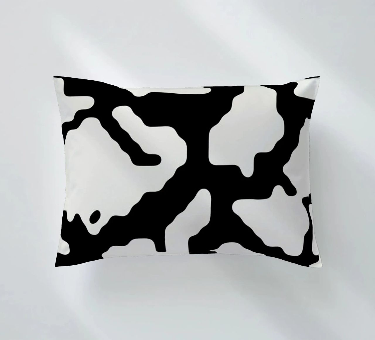 Qt Code decorative cushion by Jack Webster