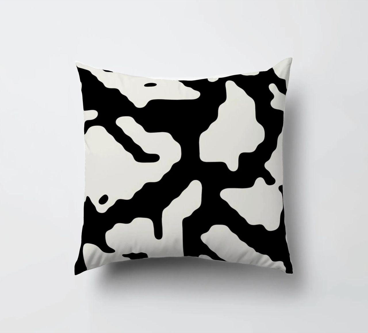 Qt Code decorative cushion by Jack Webster