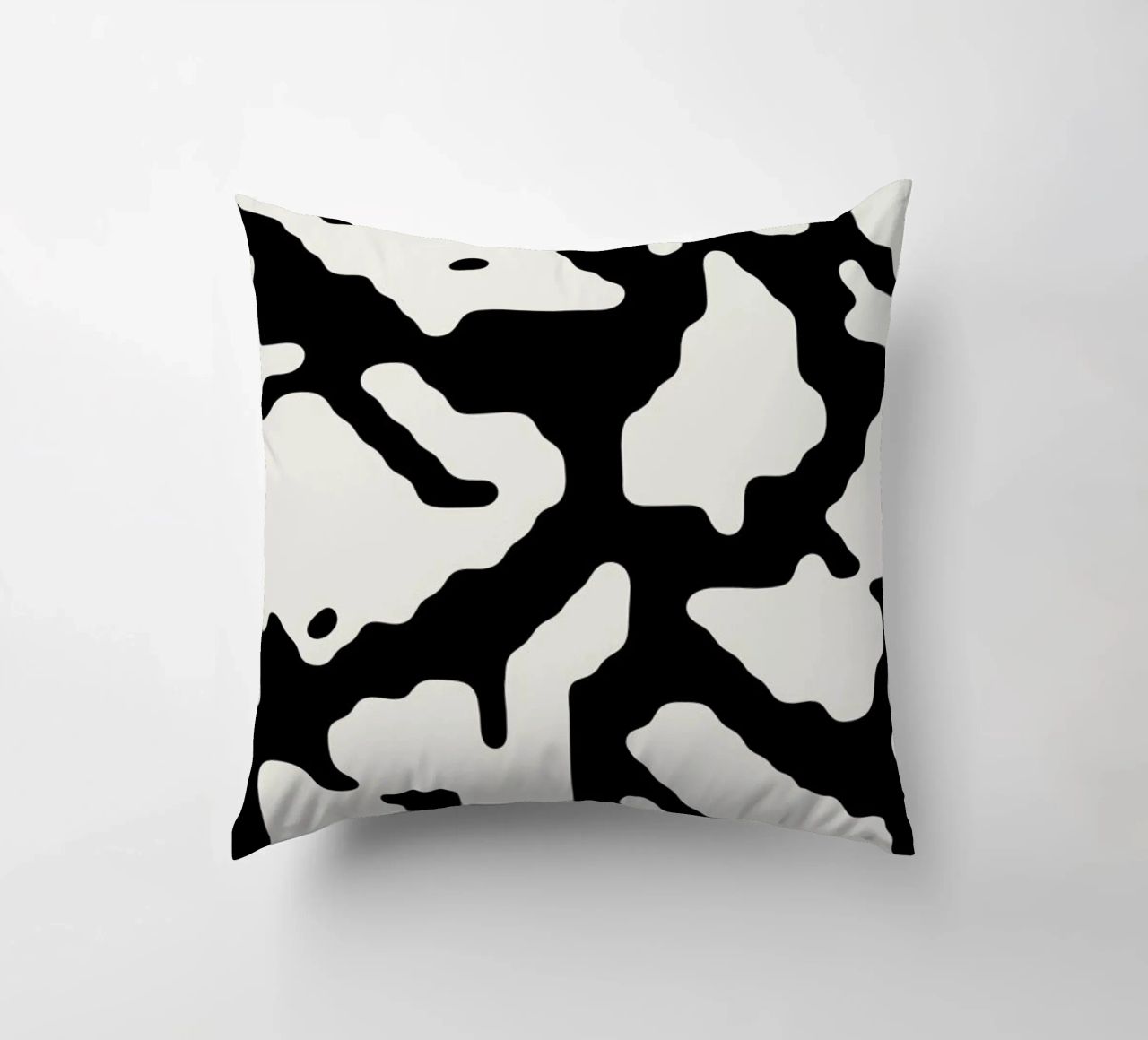 Qt Code decorative cushion by Jack Webster