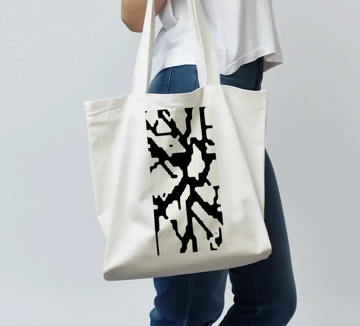 Qt Code jute draagtas van Jack Webster