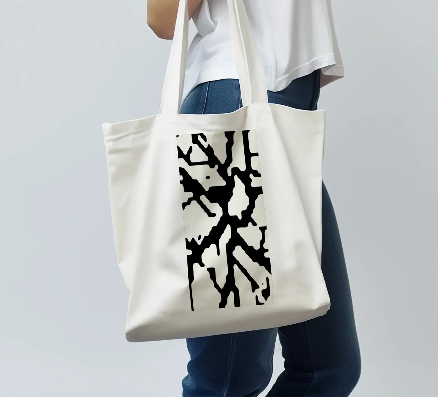 Qt Code borsa in juta da Jack Webster