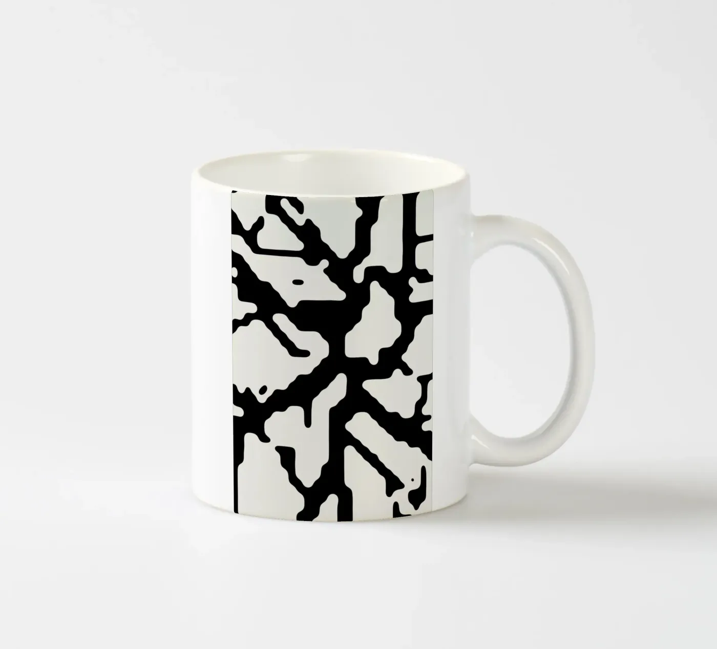 Qt Code ceramic mug by Jack Webster