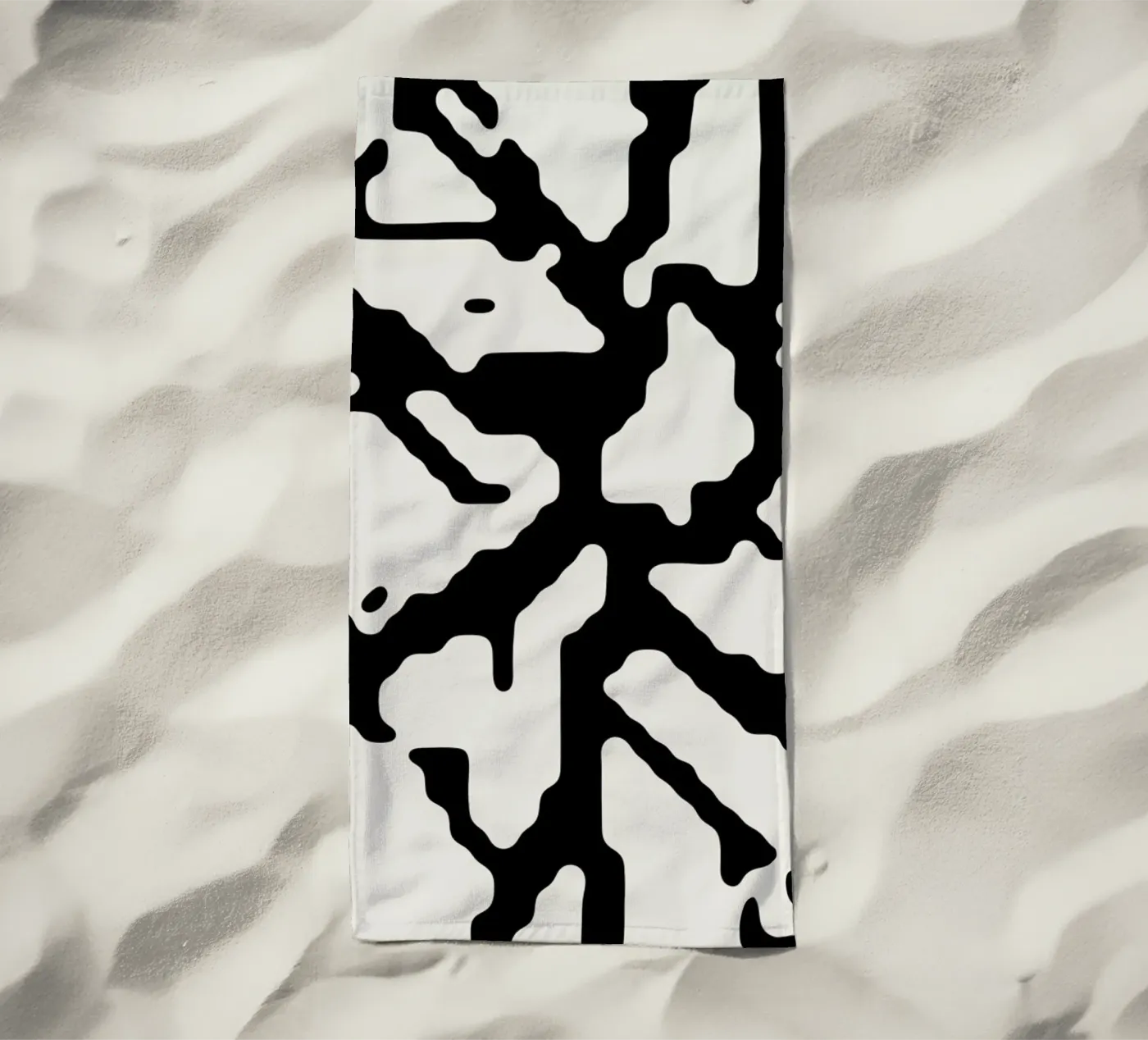 Qt Code beach towel by Jack Webster