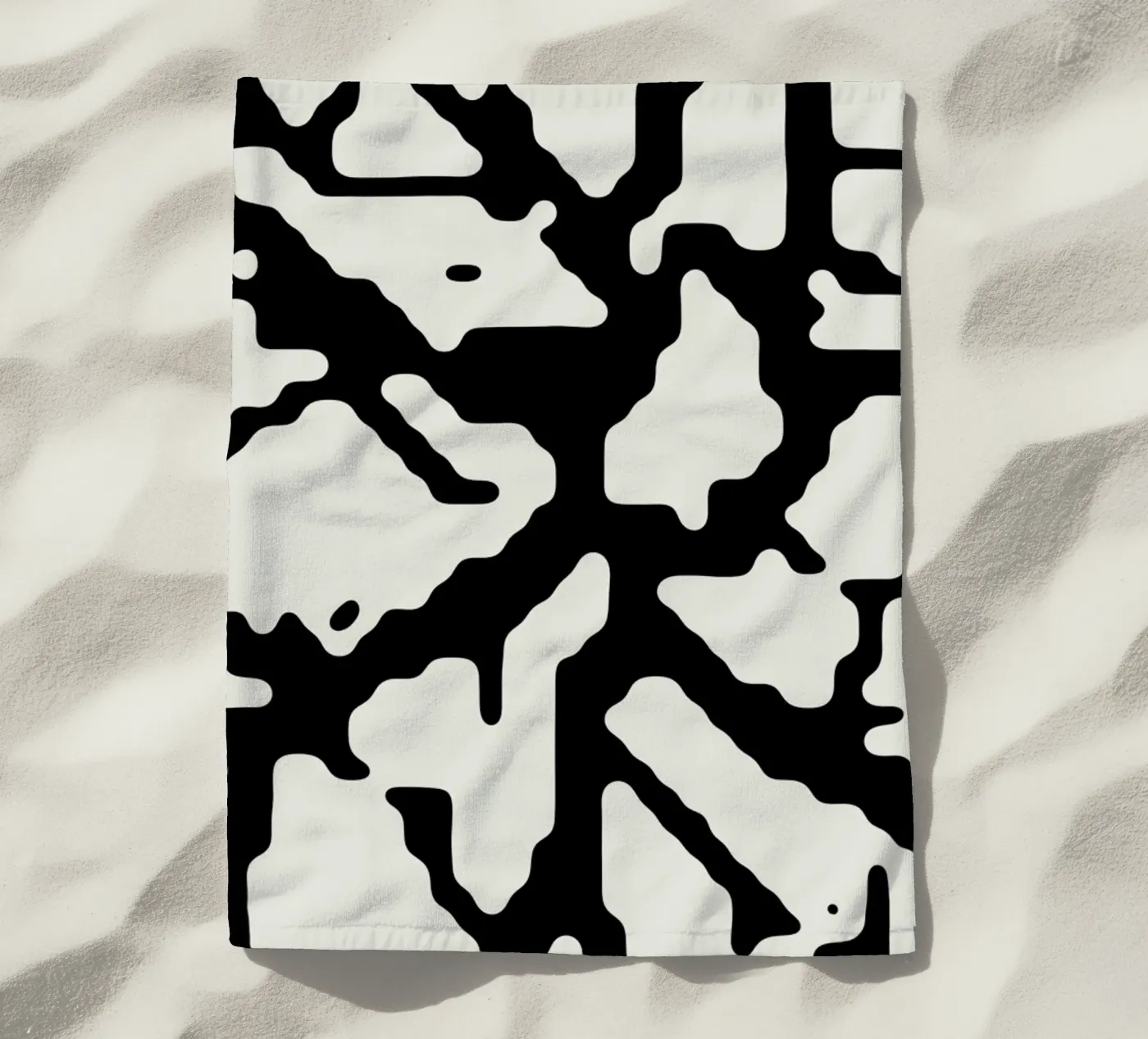 Qt Code beach towel by Jack Webster