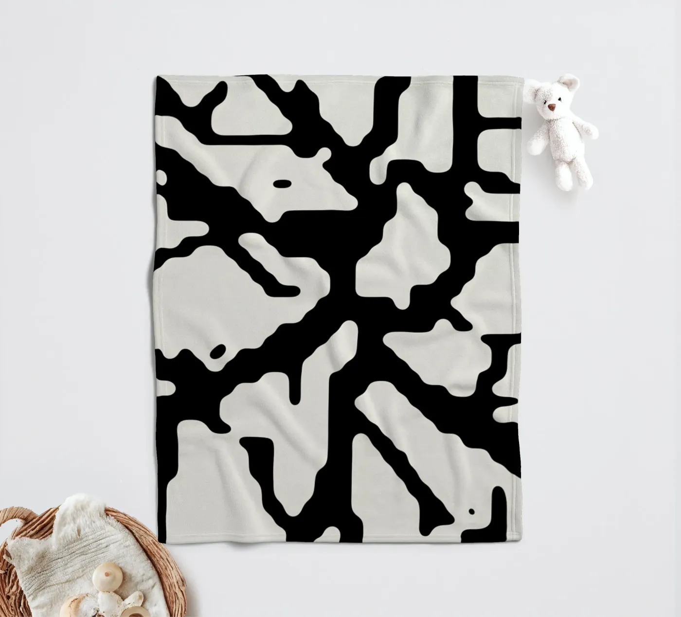 Qt Code fleece blanket by Jack Webster