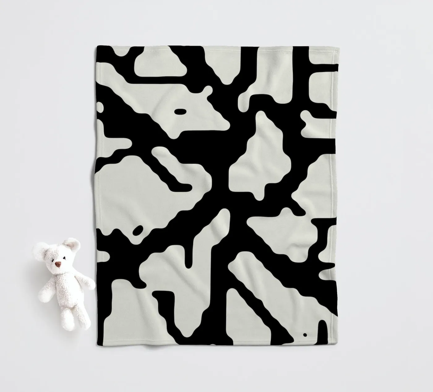 Qt Code fleece blanket by Jack Webster