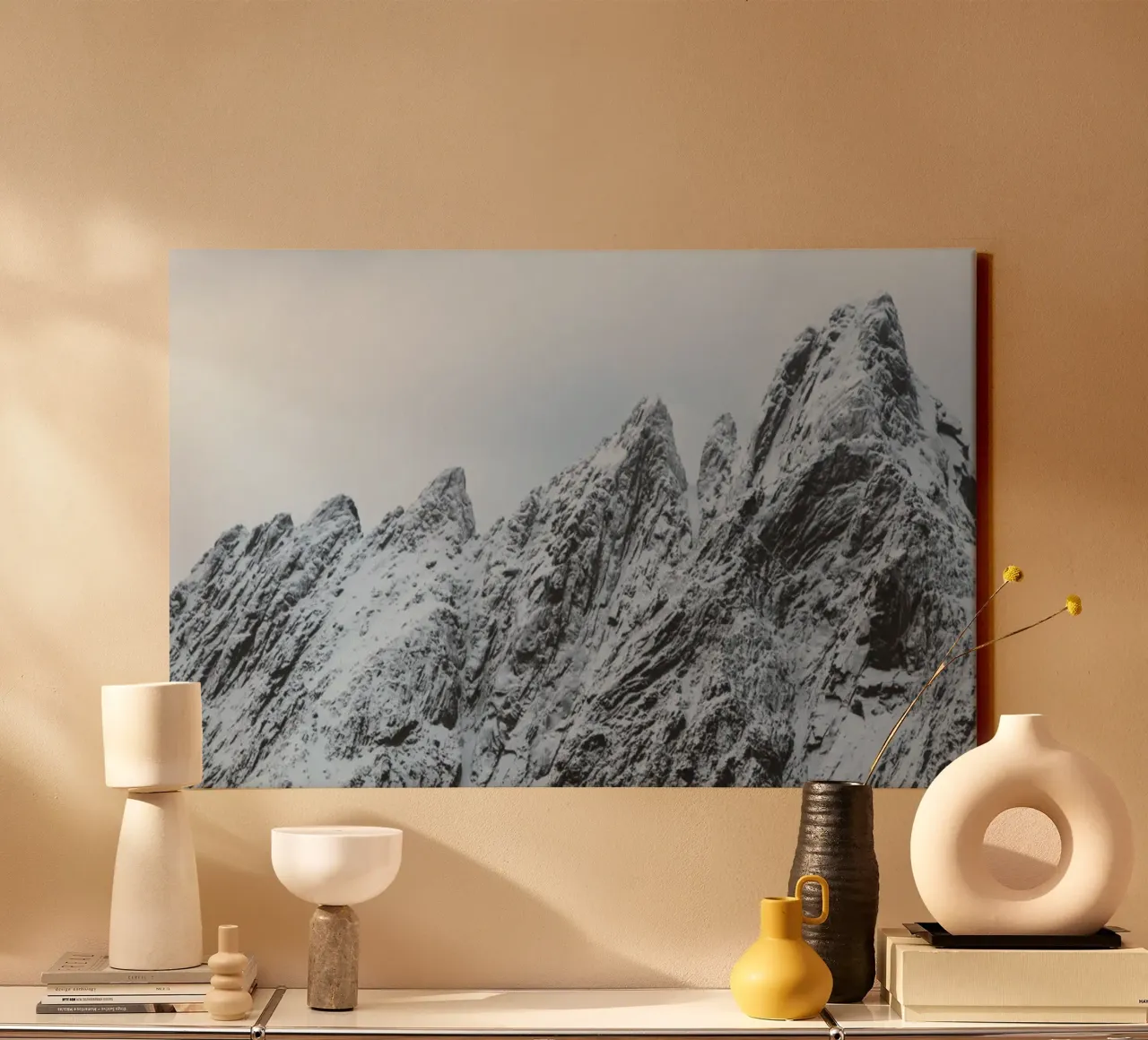 Cime sussurranti tela con Cornice a cassetta da PhotoVibe Decor