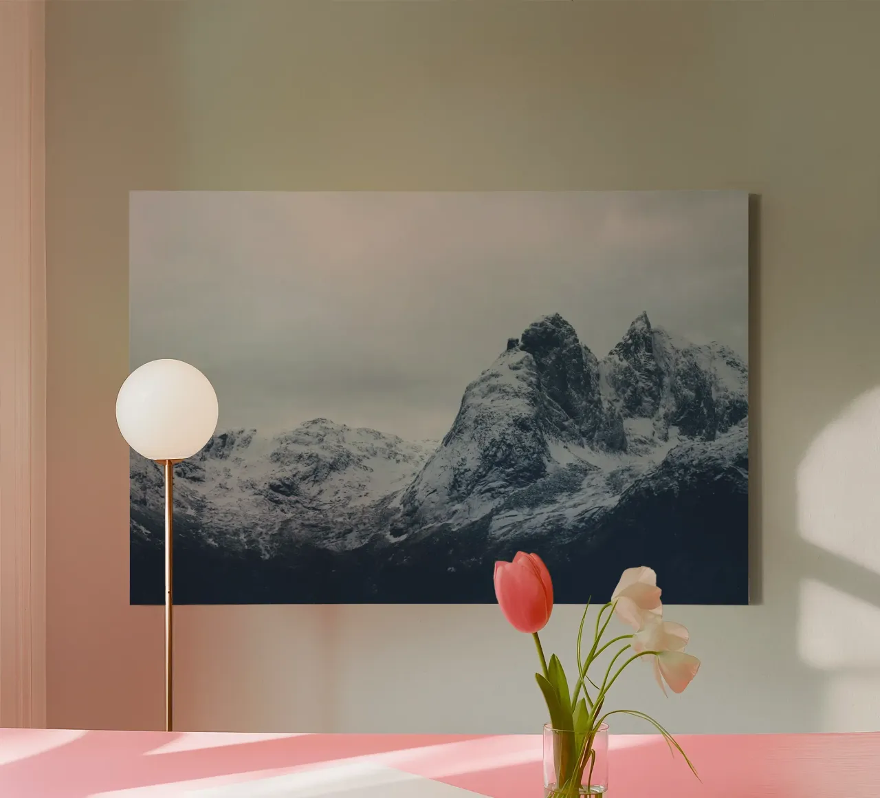 Cime sussurranti tela con Cornice a cassetta da PhotoVibe Decor