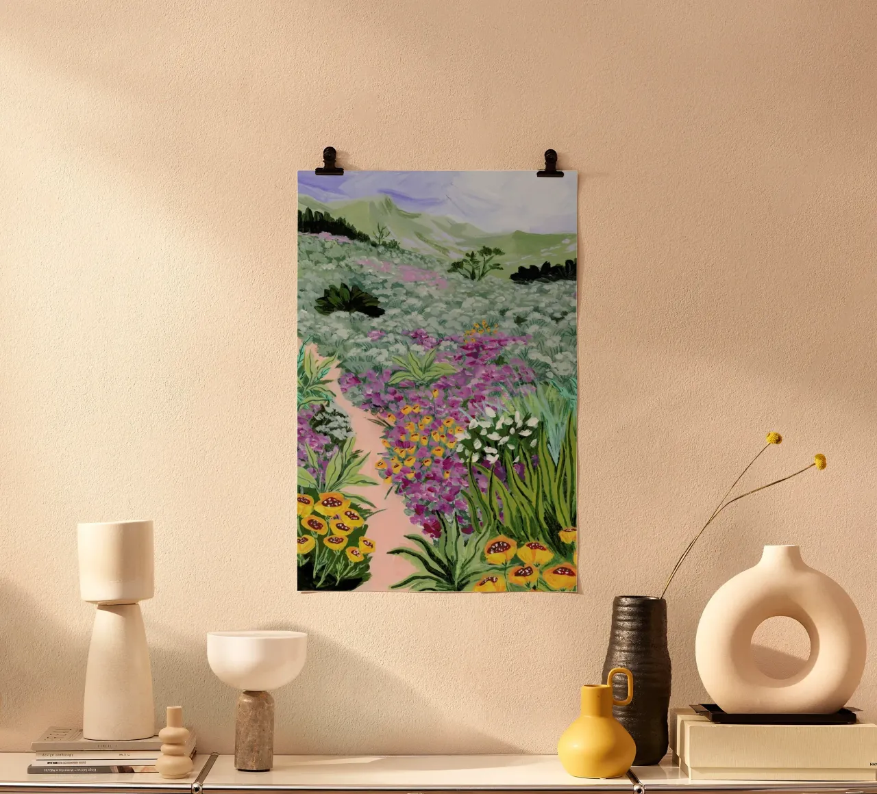 Pacific Path 1 poster da Sarah Gesek