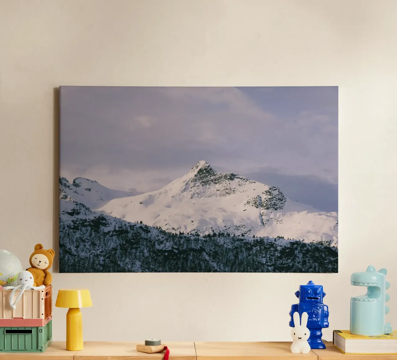 Cime sussurranti tela con Cornice a cassetta da PhotoVibe Decor