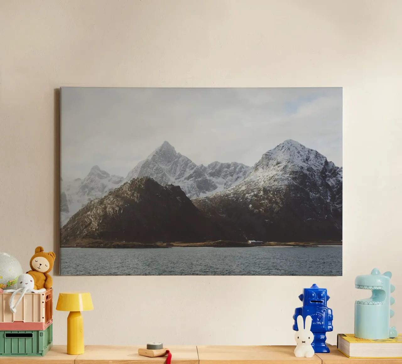 Cime sussurranti tela con Cornice a cassetta da PhotoVibe Decor