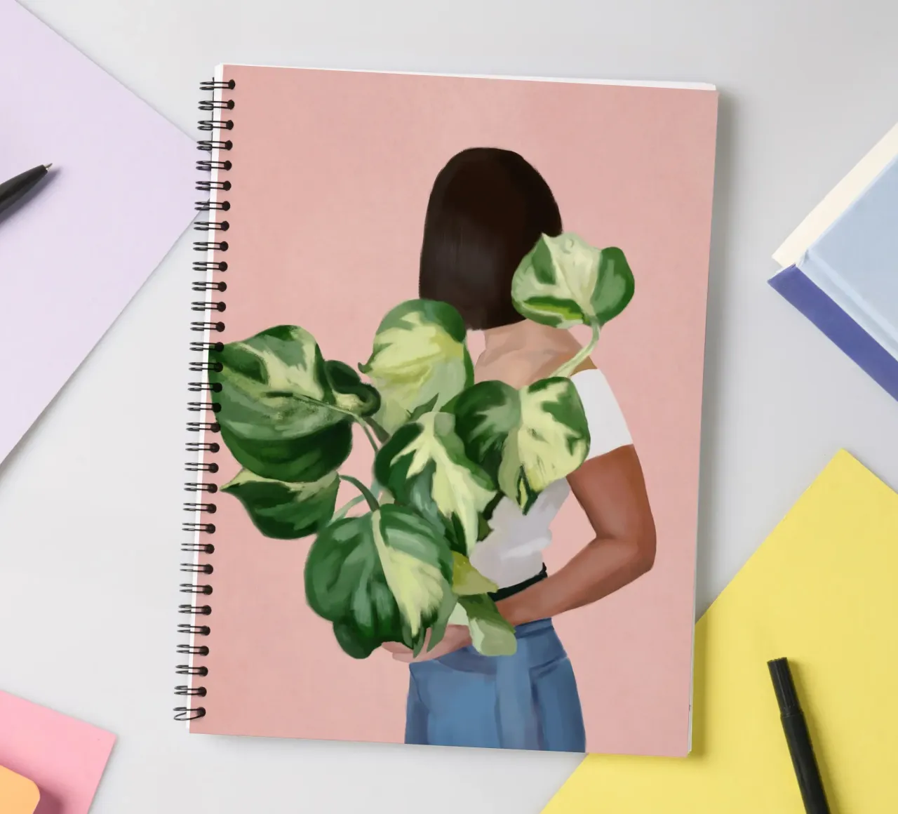 Douceur de la pensée carnet à spirale de Verse