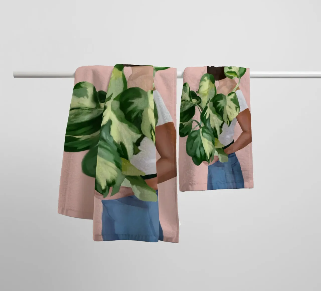 Douceur de la pensée serviette de bain de Verse