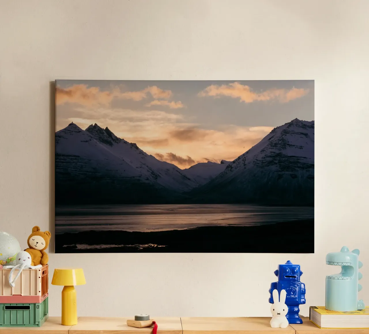 Cime sussurranti tela da PhotoVibe Decor